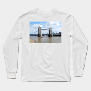 Tower Bridge London landmark river thames Long Sleeve T-Shirt